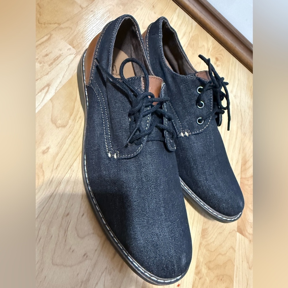 George Denim men’s dressy shoes size 9.5 memory foam